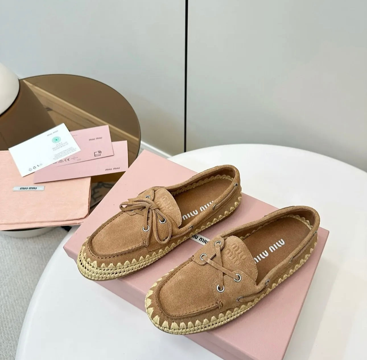 Suede Loafers