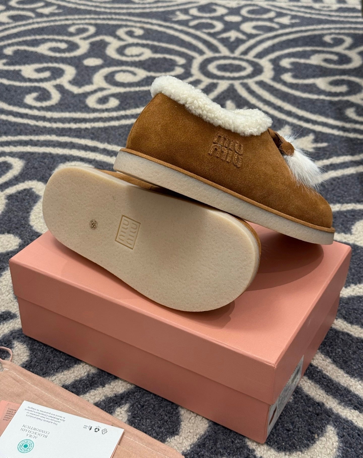 Suede Tassel Mules