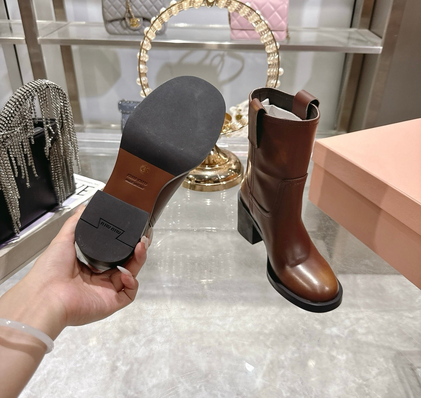 Leather Boots