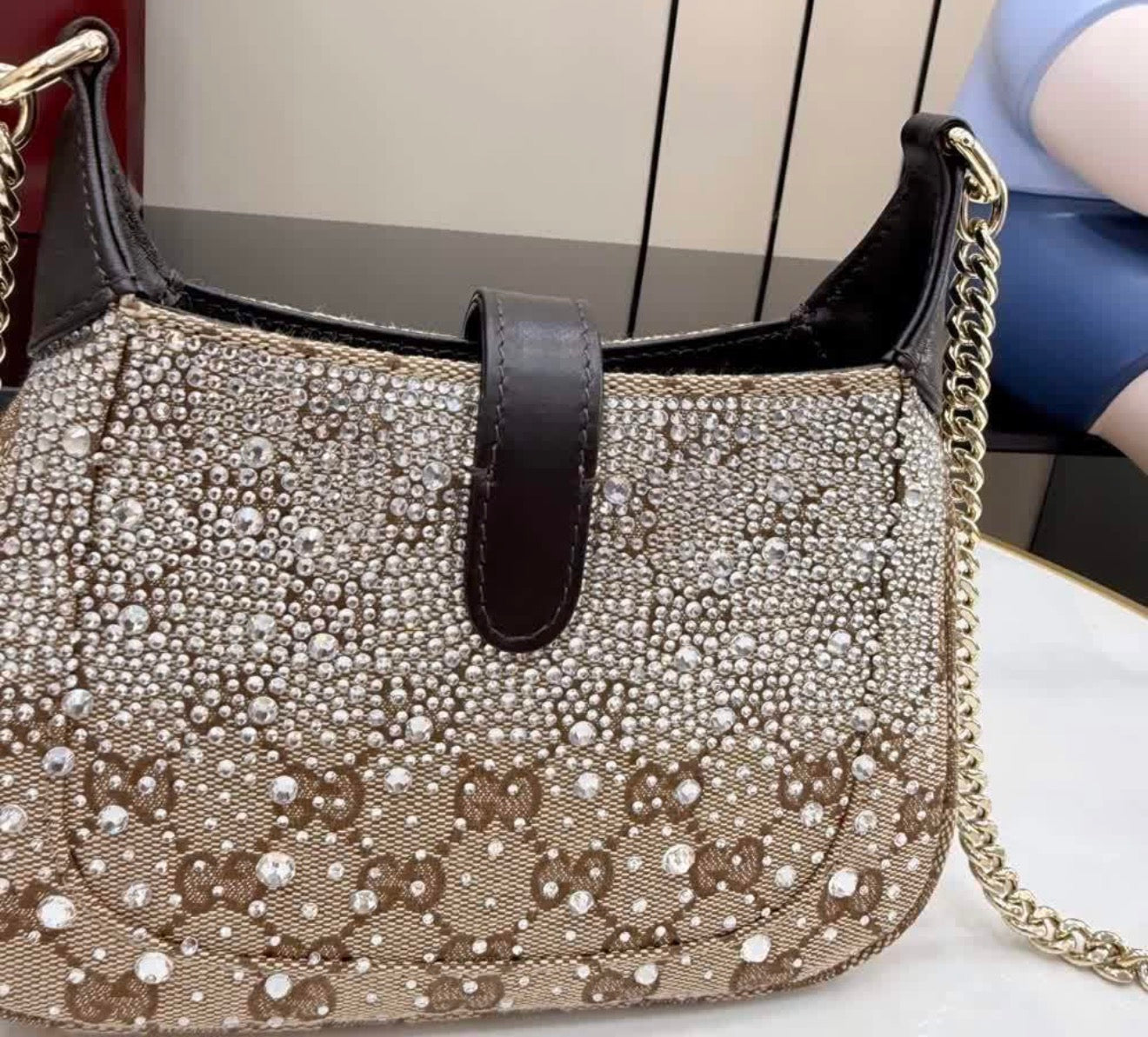 Crystal Jackie Bag