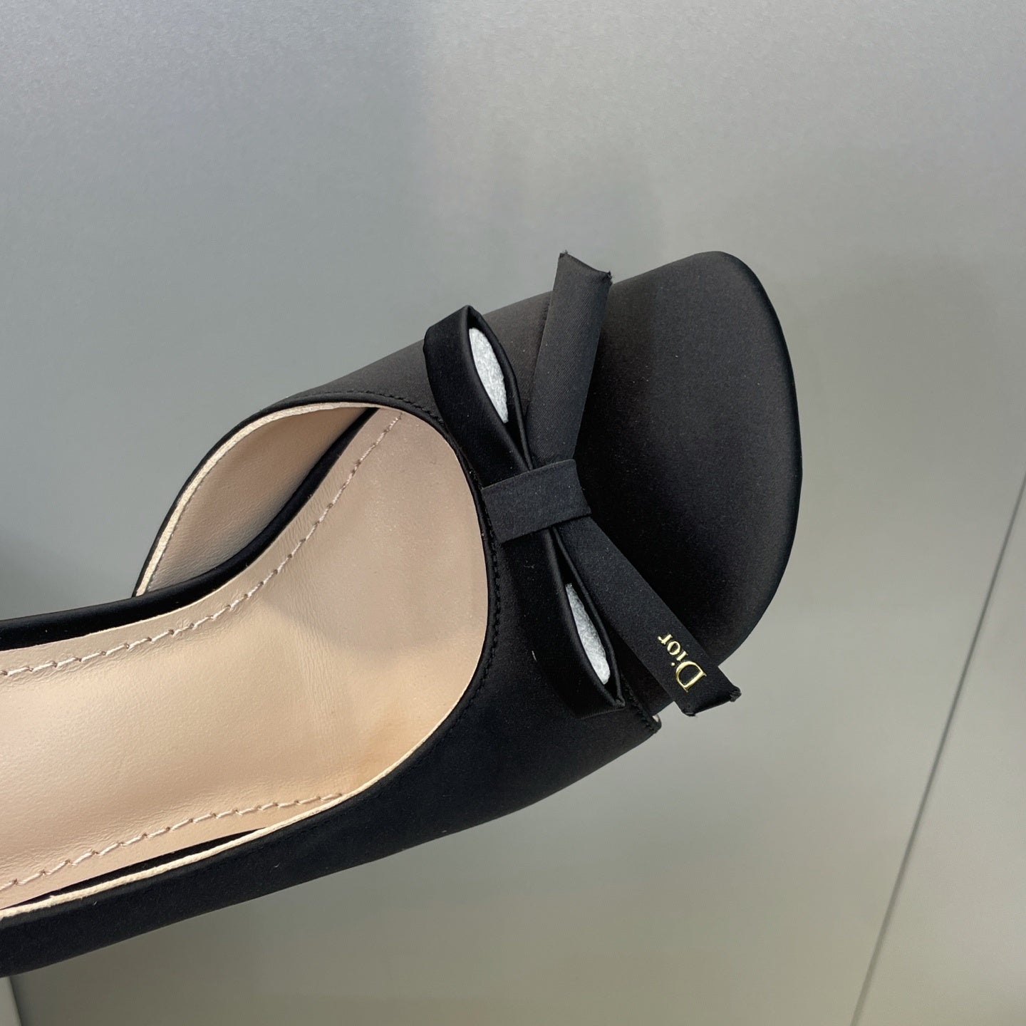 Satin Bow Sandals