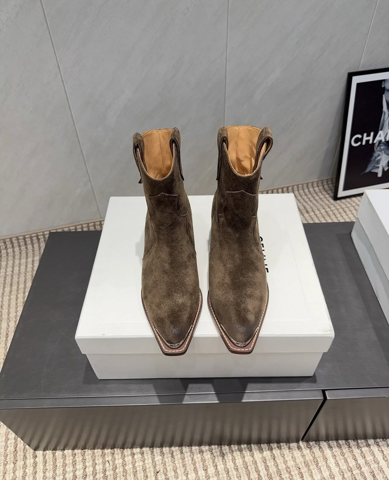 Suede Boots