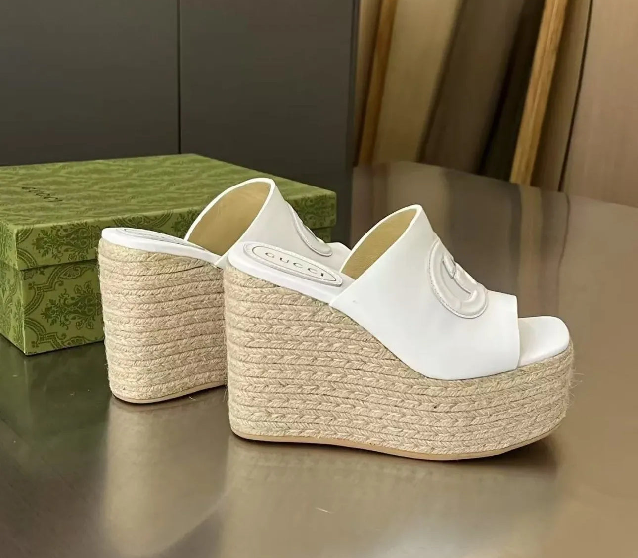 Leather Wedges