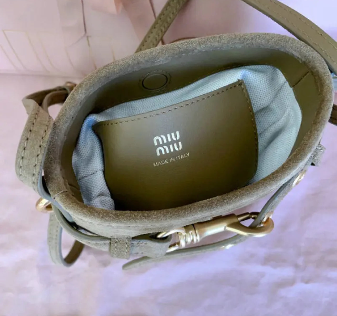 Suede Pouch