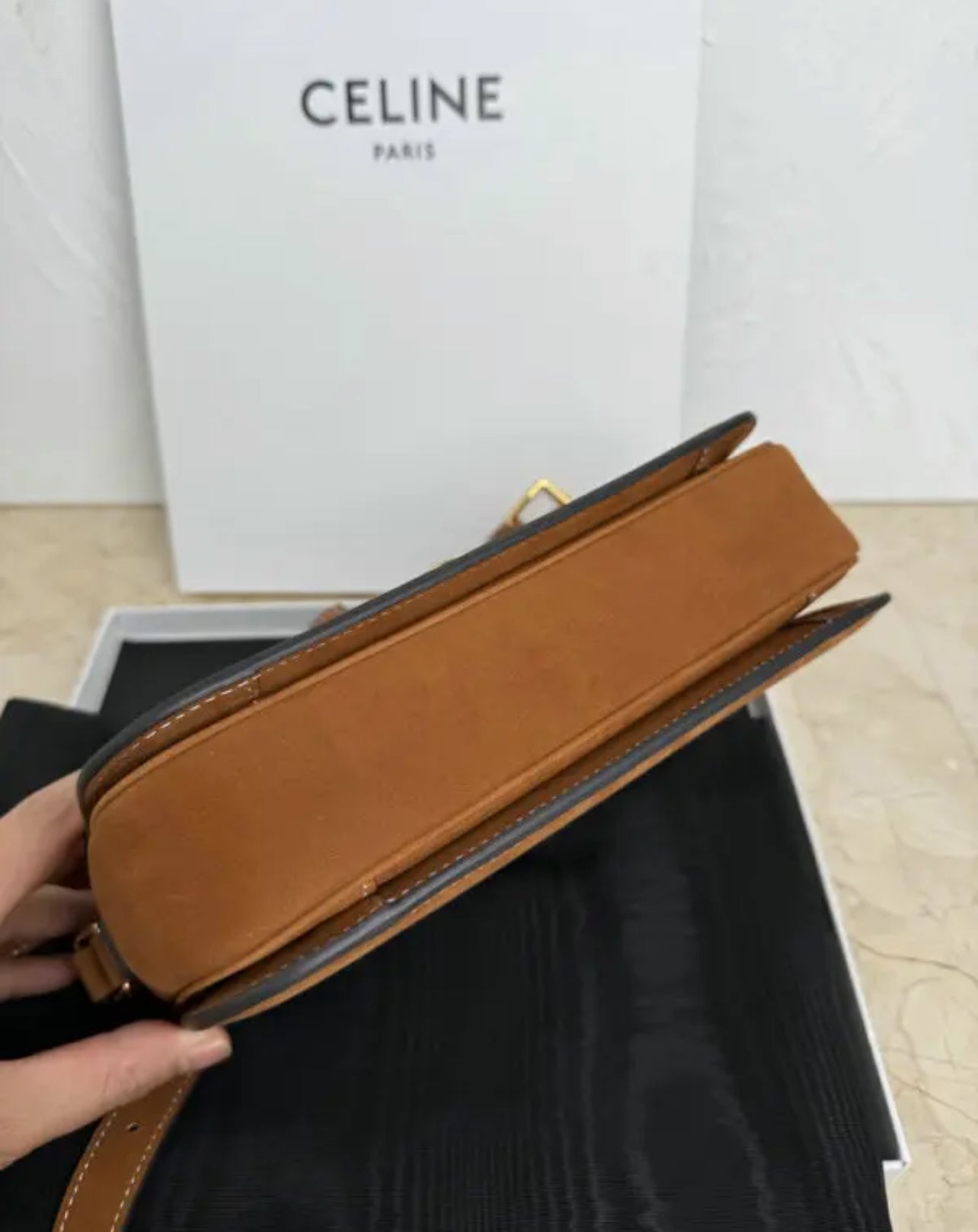 Triomphe Suede