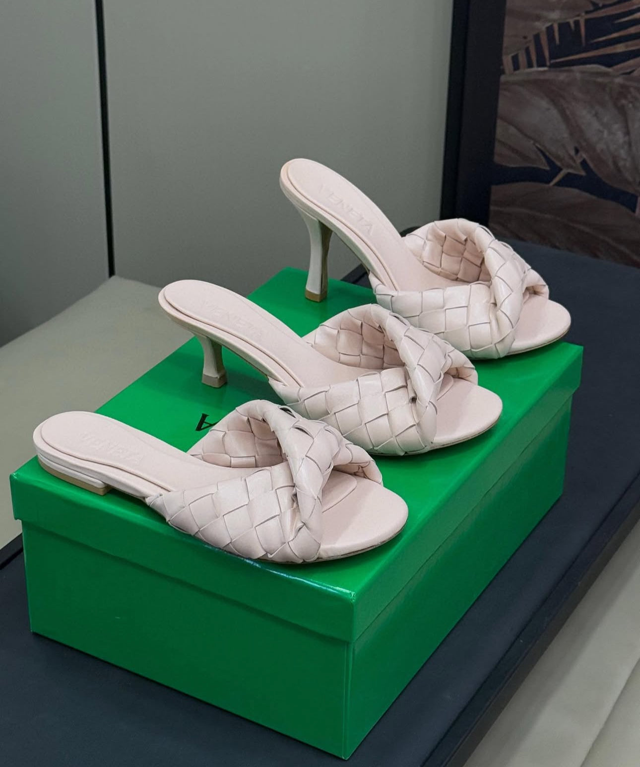 Blink Heel Mules
