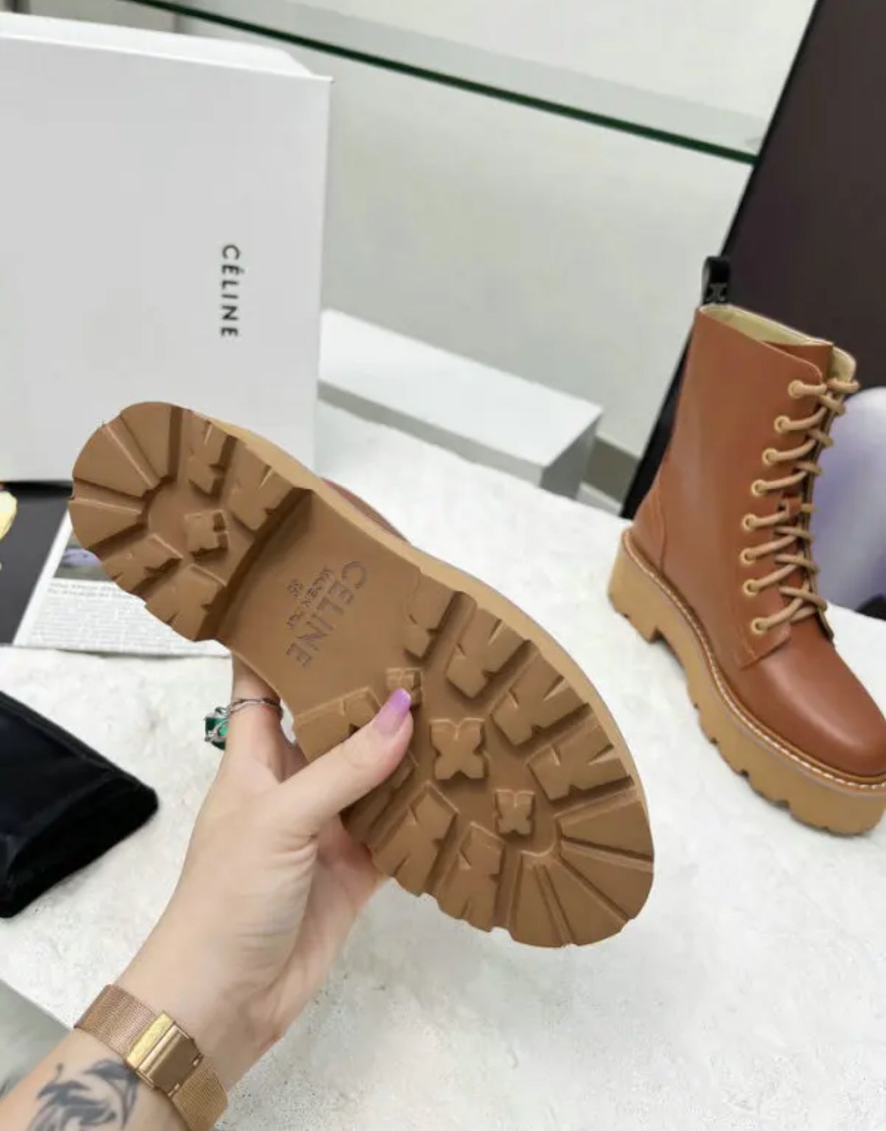 Leather Boots