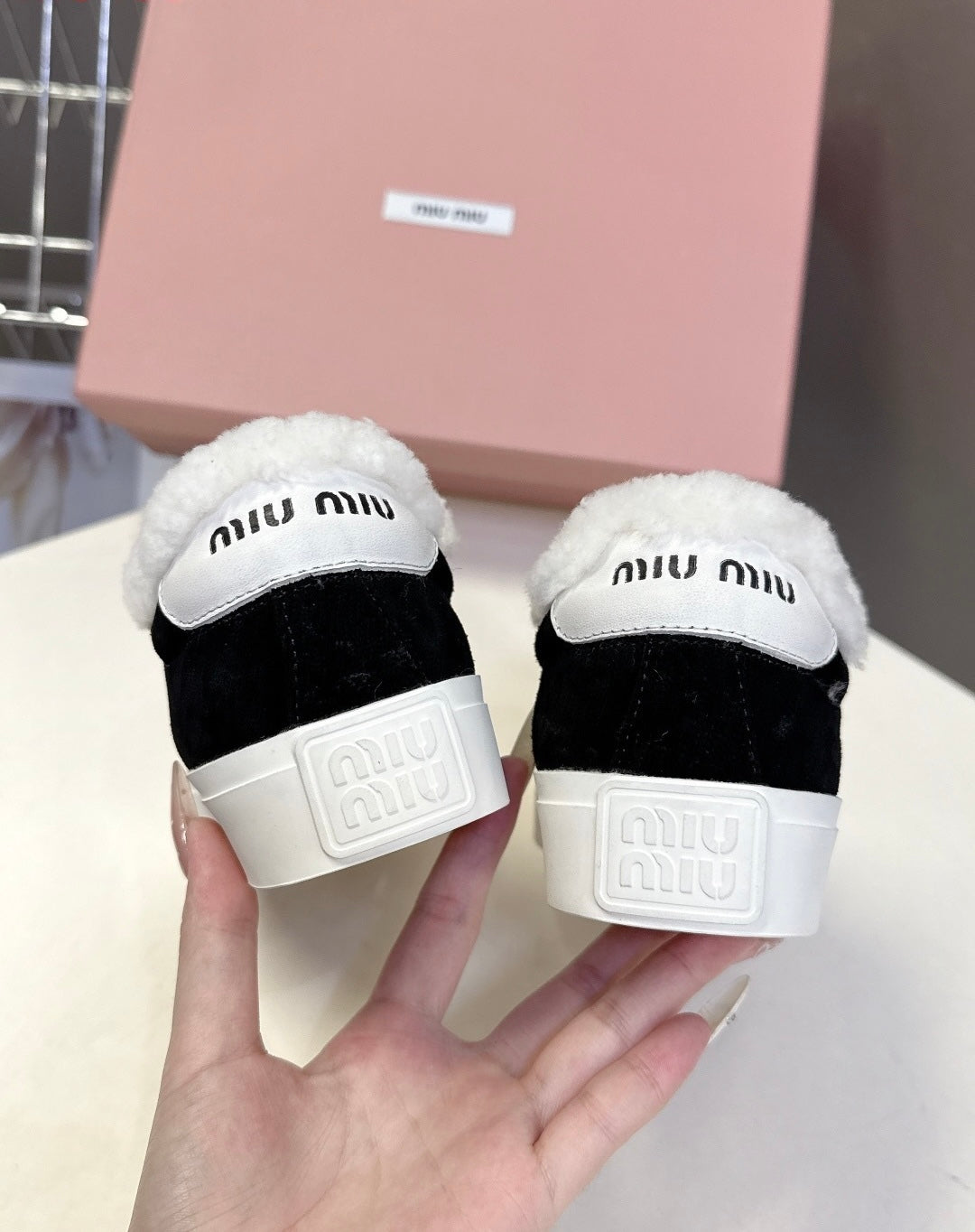 Shearling Trainers