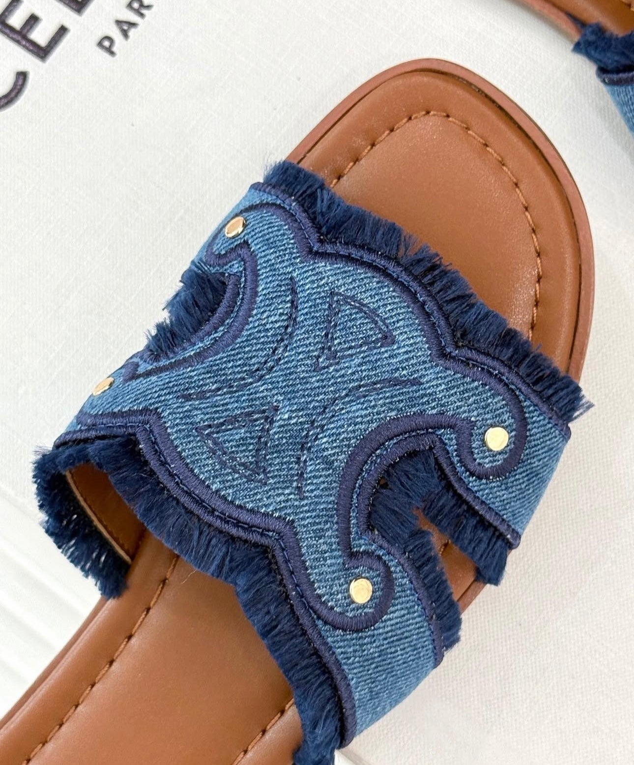 Fringed Mules