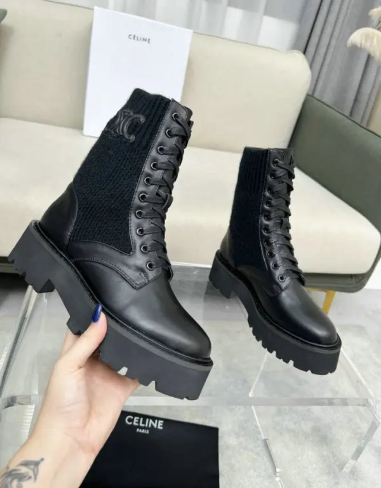 Leather Boots