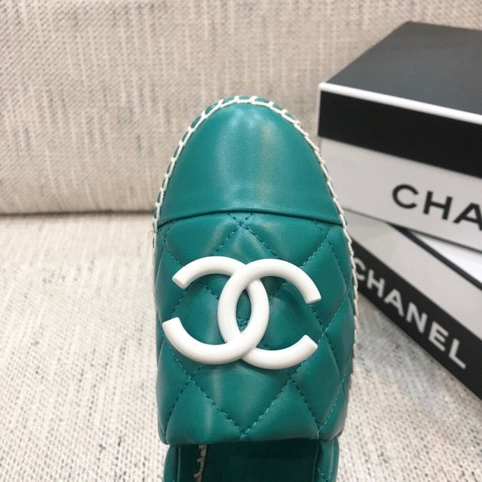 Leather Espadrilles
