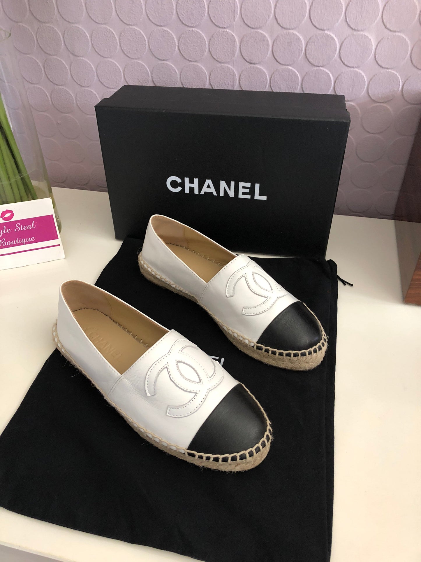 Leather Espadrilles