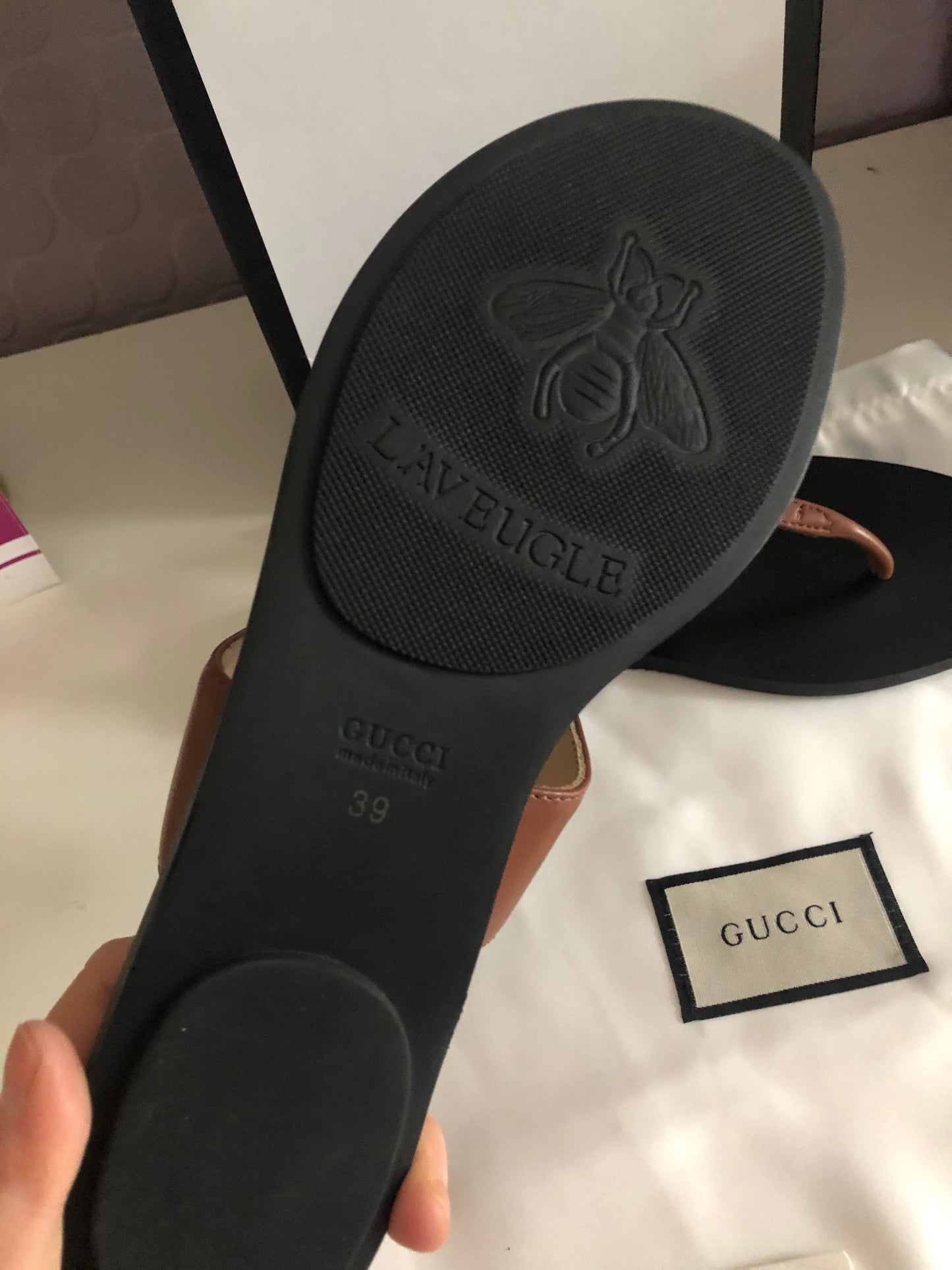 Leather Thong Sandals