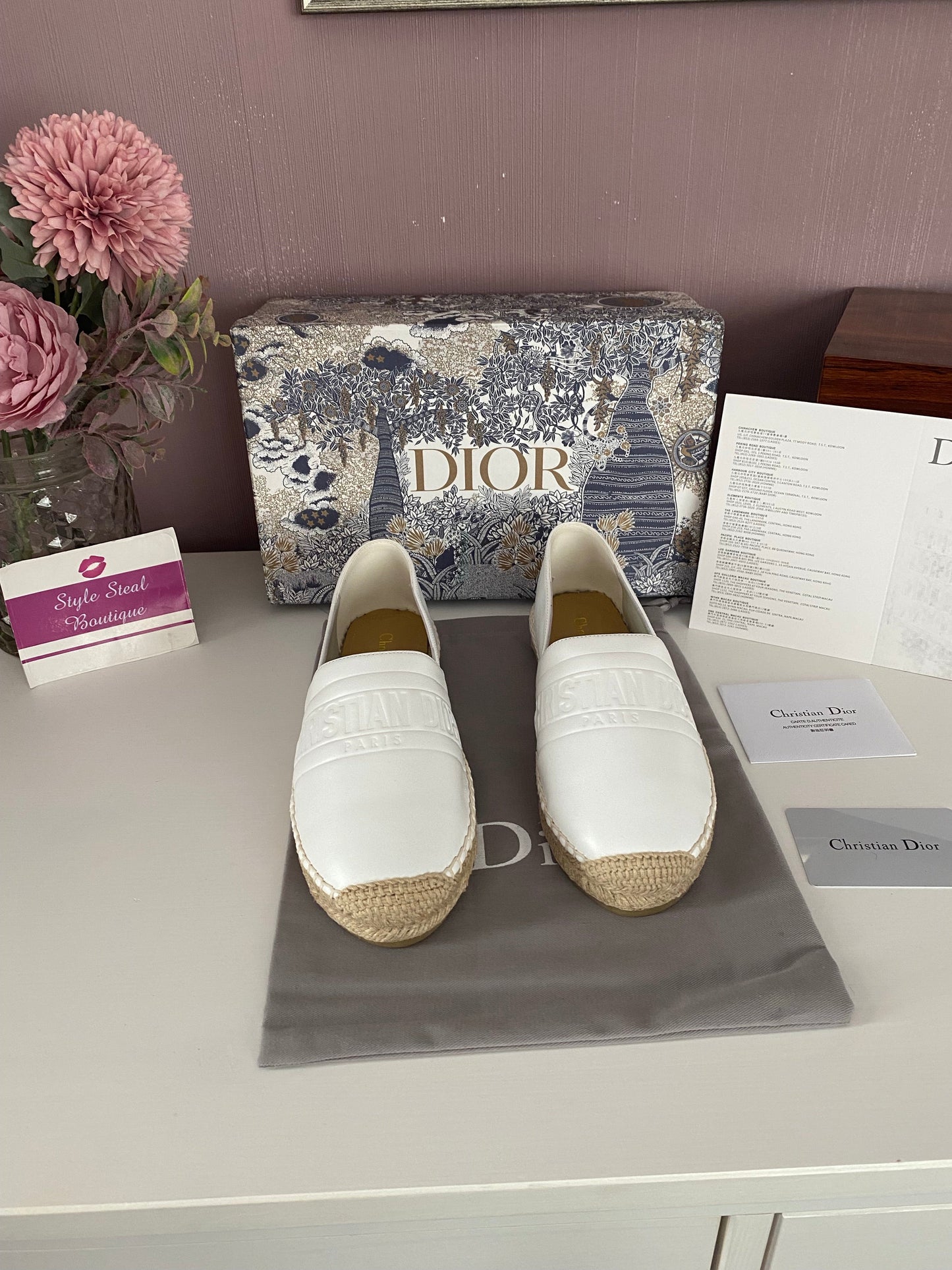 Leather Espadrilles