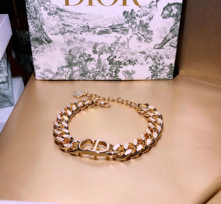CD Chain Bracelet