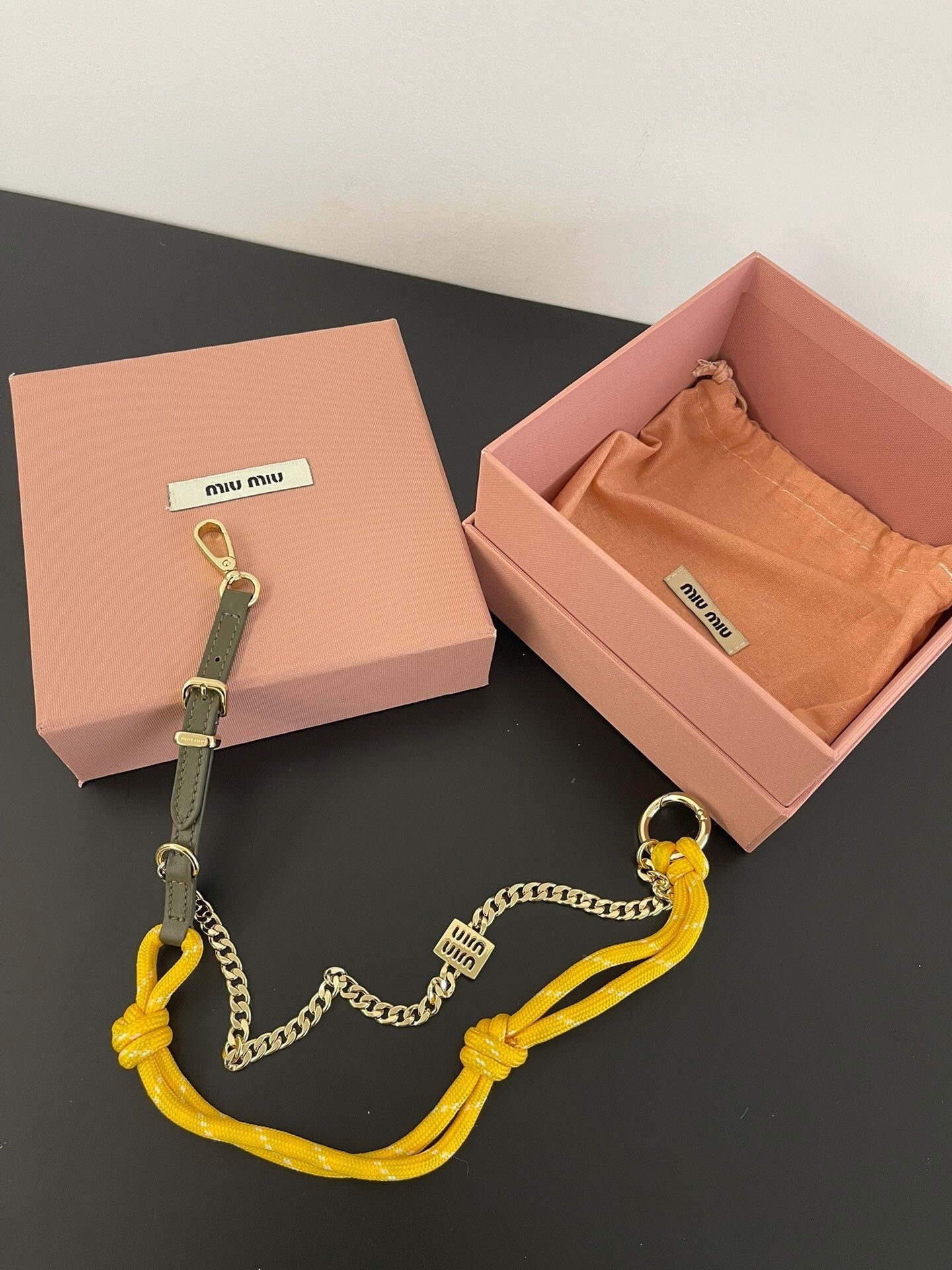 Rope Bag Chain Charm