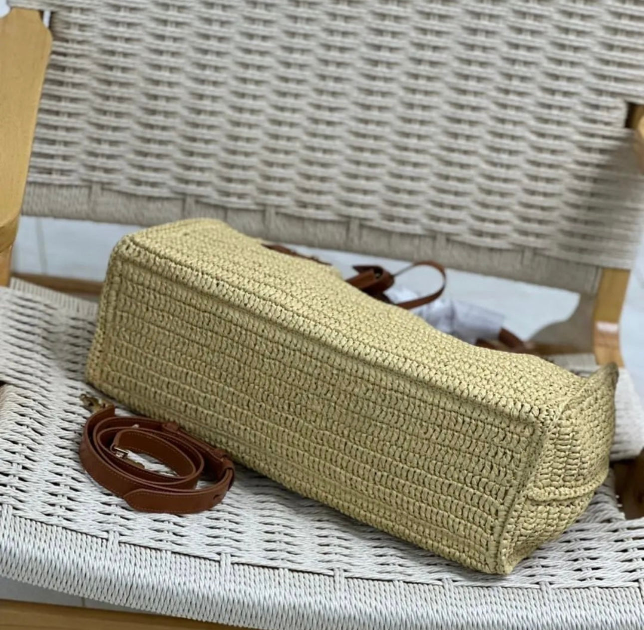 Raffia Sac De Jour