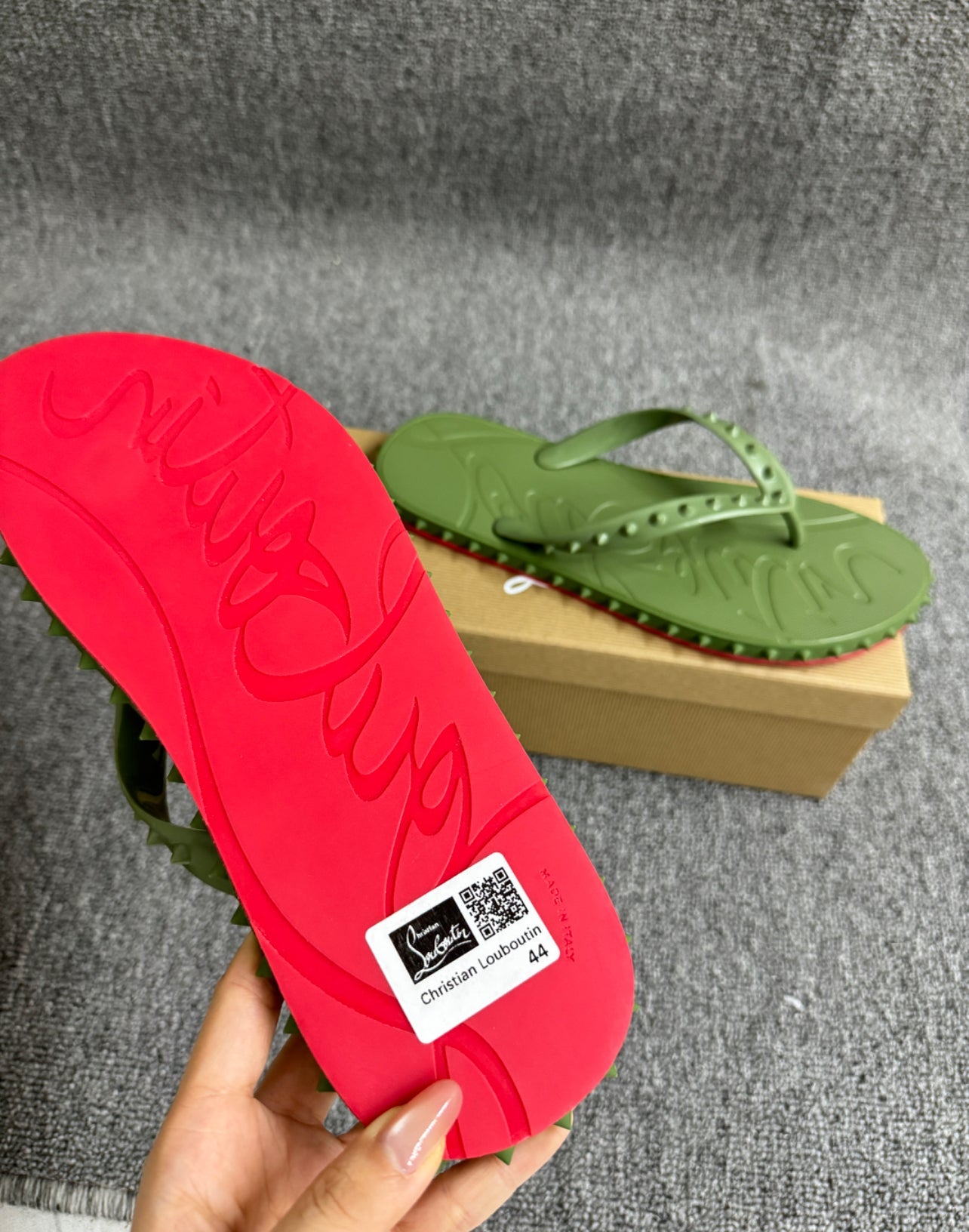 Loubi Flip Flops
