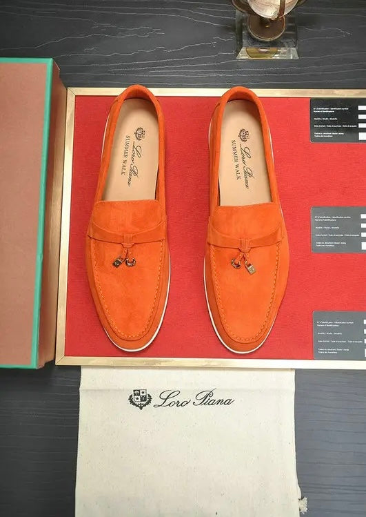 Suede Loafers