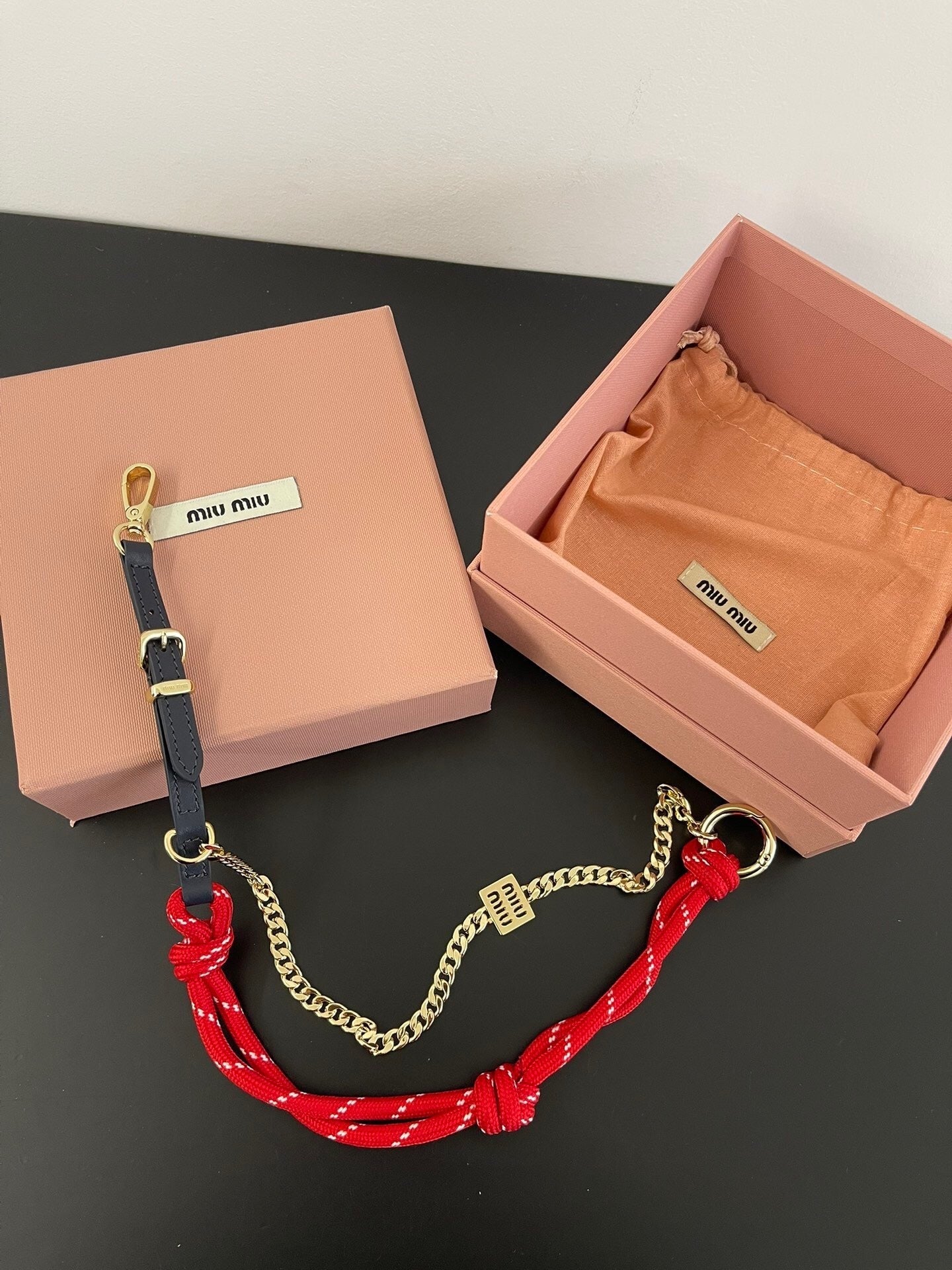 Rope Bag Chain Charm