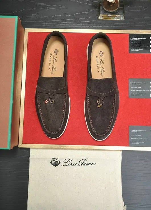 Suede Loafers