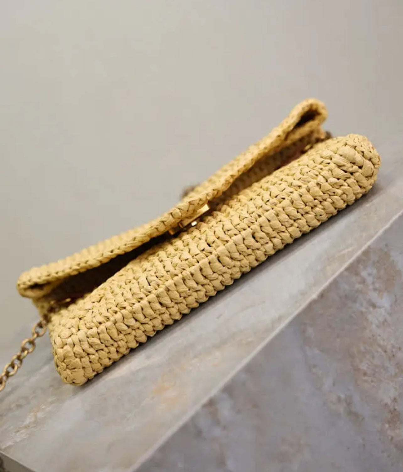 Cassandre Raffia Bag