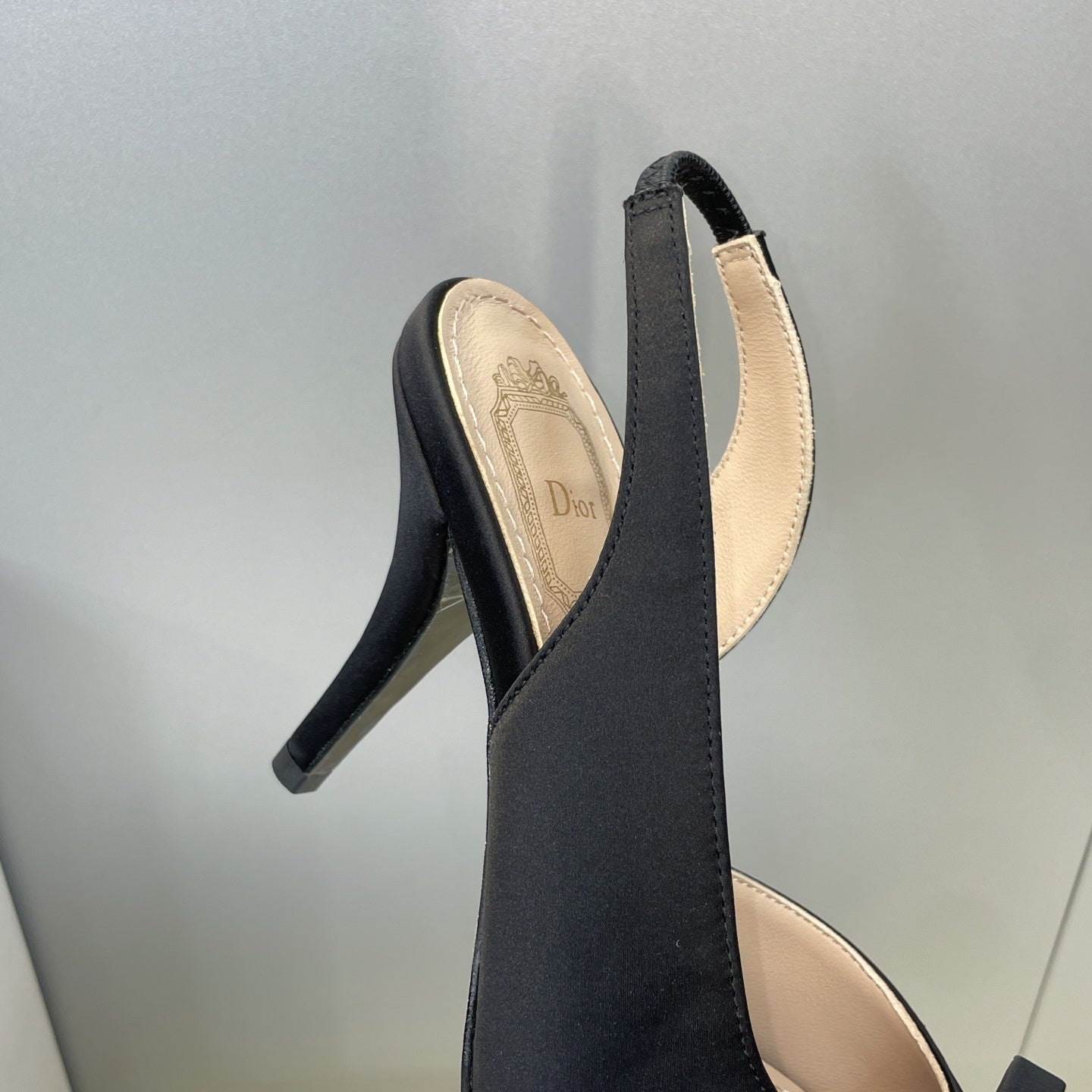 Satin Bow Sandals