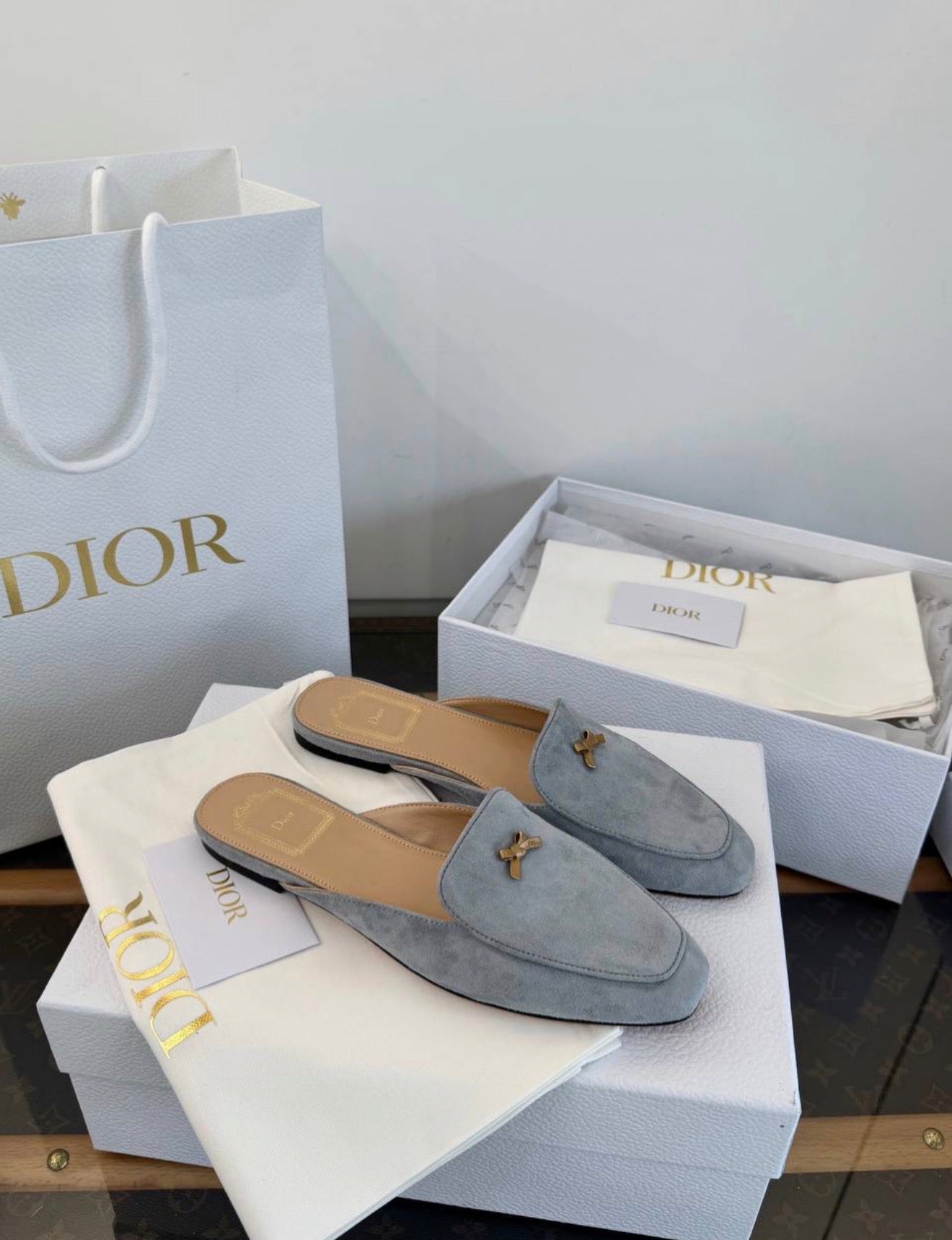 Suede Loafers