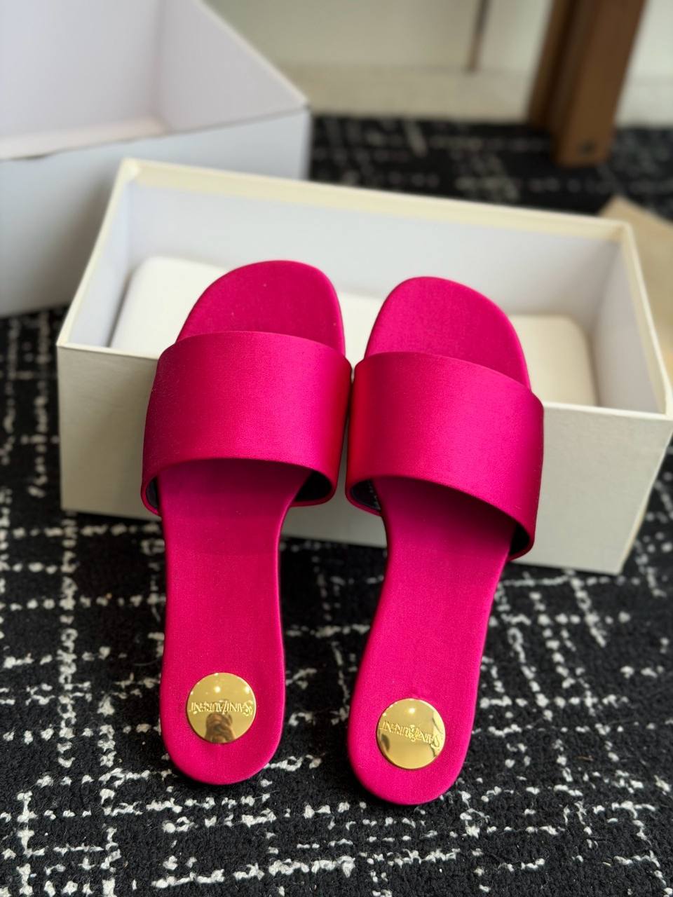 Satin Sandals