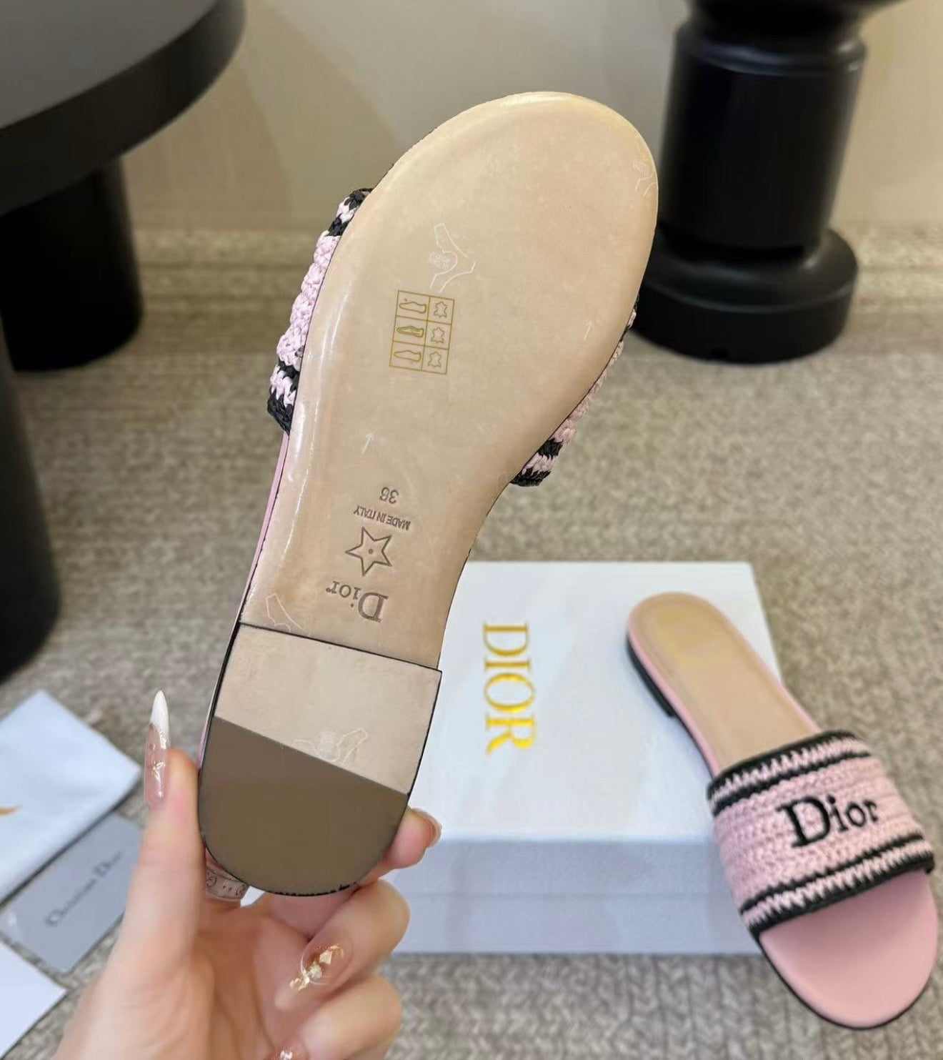 Dway Raffia Mules