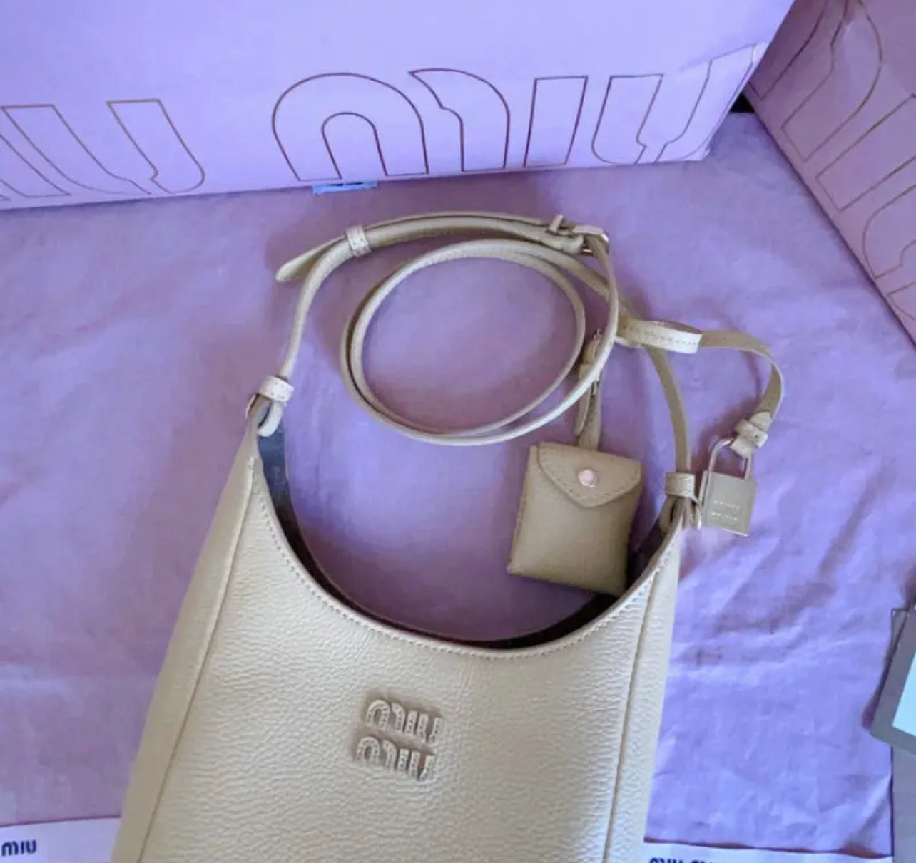 Leather Bucket Bag
