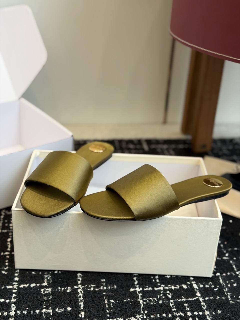 Satin Sandals