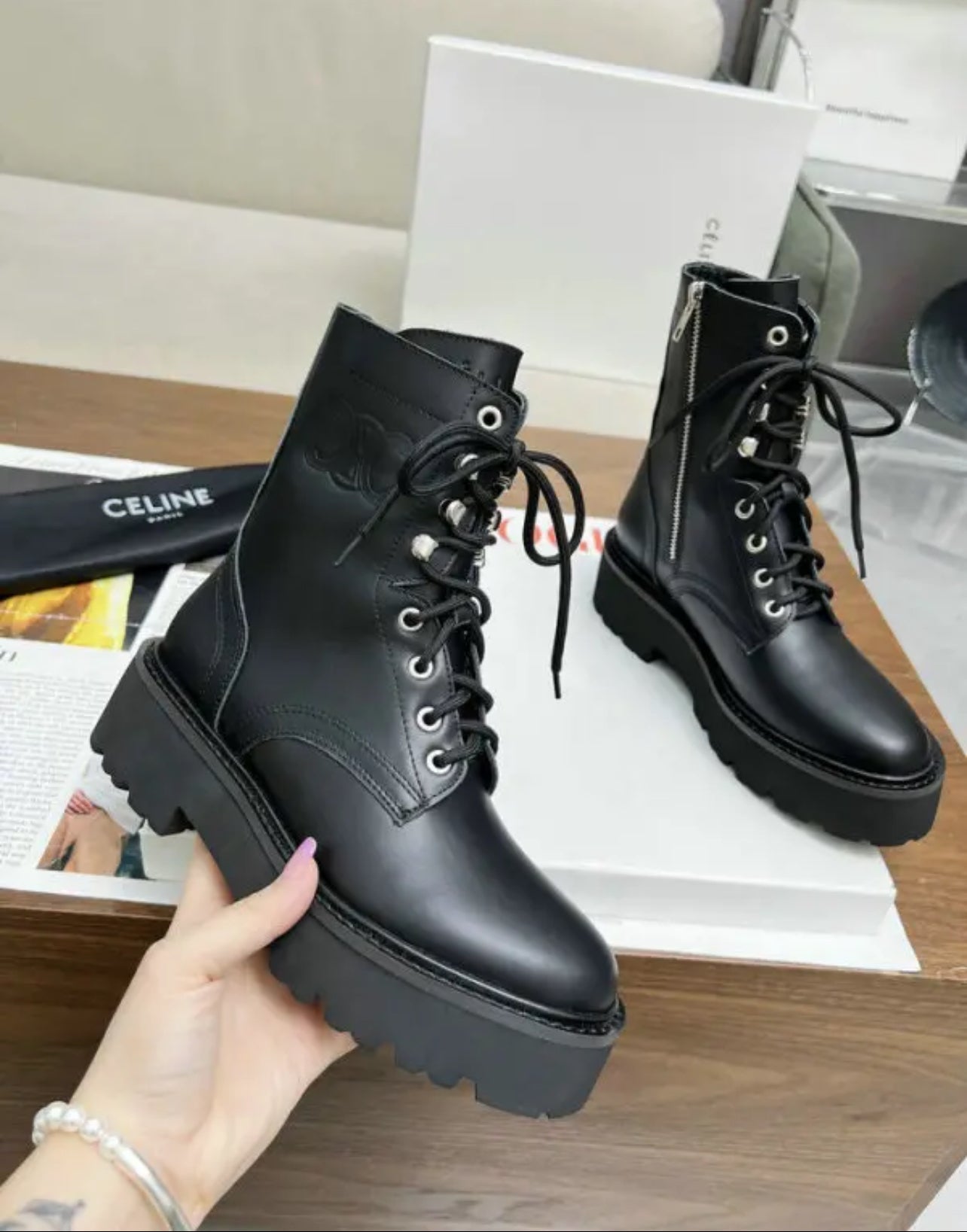 Leather Boots
