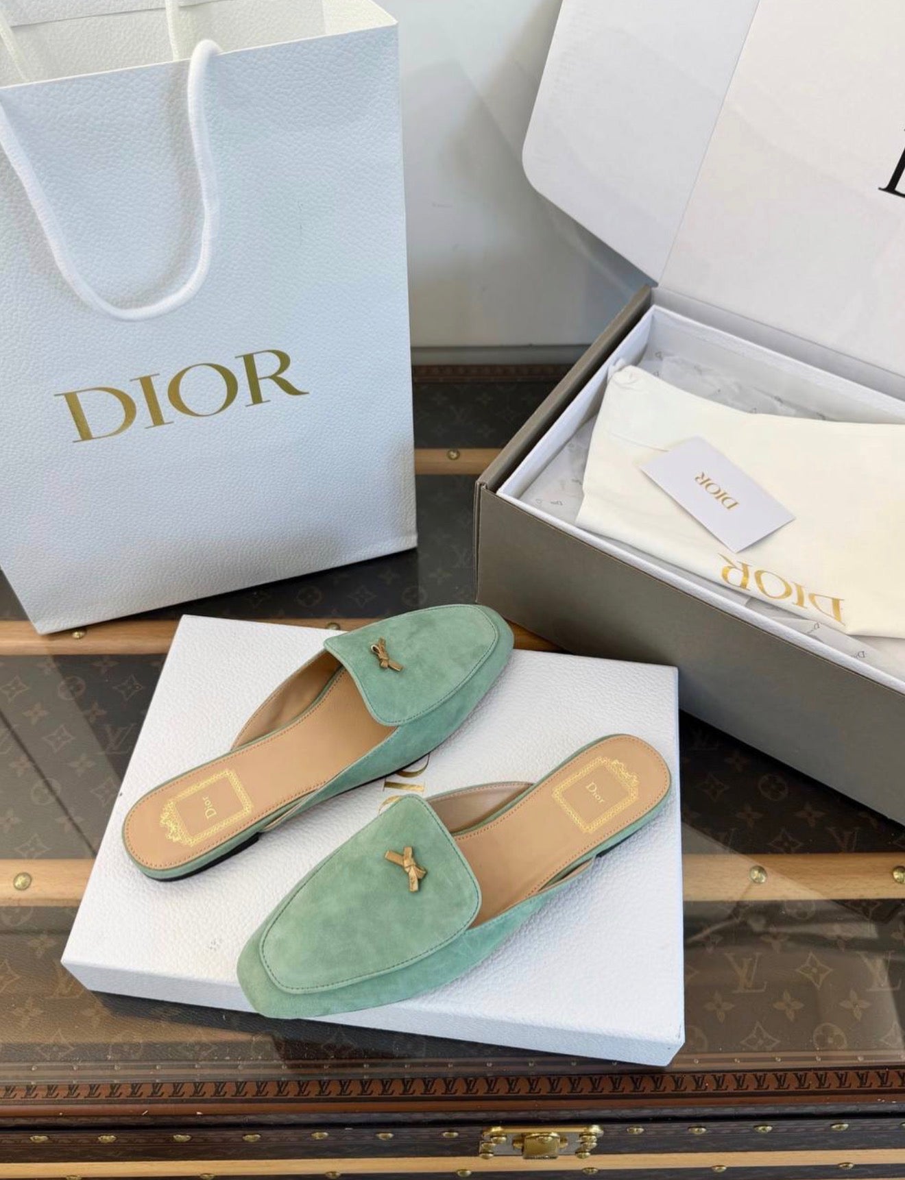 Suede Loafers