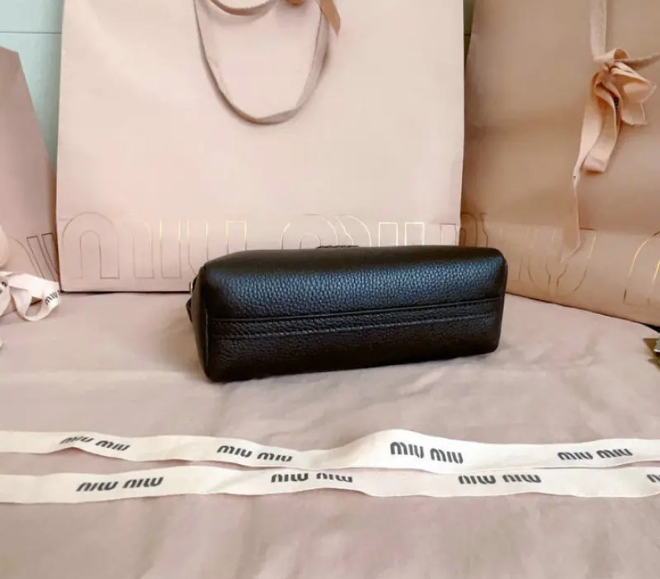 Leather Pouch Bag