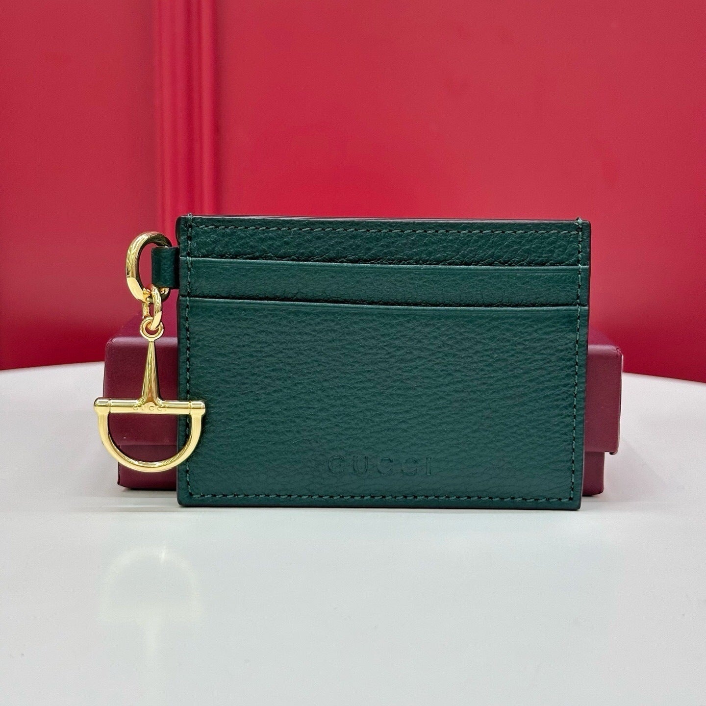 Horsebit Card Holder