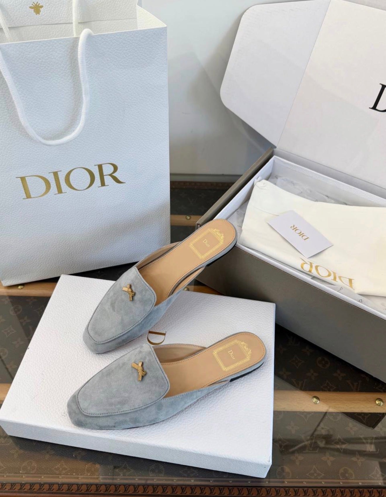 Suede Loafers