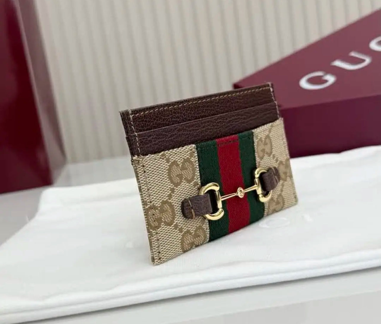 Horsebit Card Holder