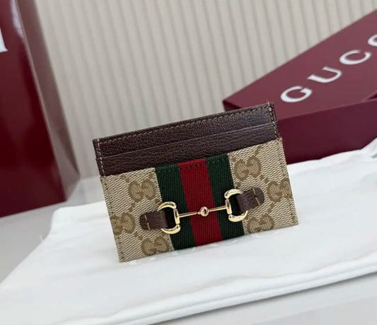 Horsebit Card Holder