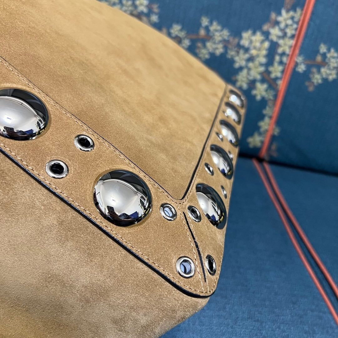 Suede Tote