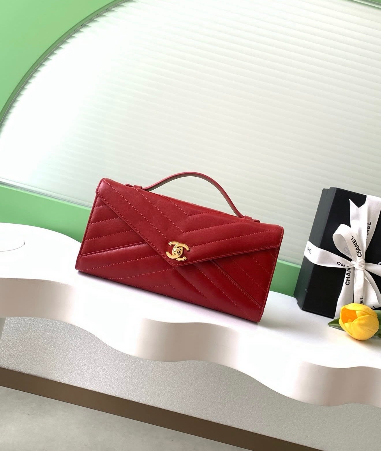Lambskin Clutch