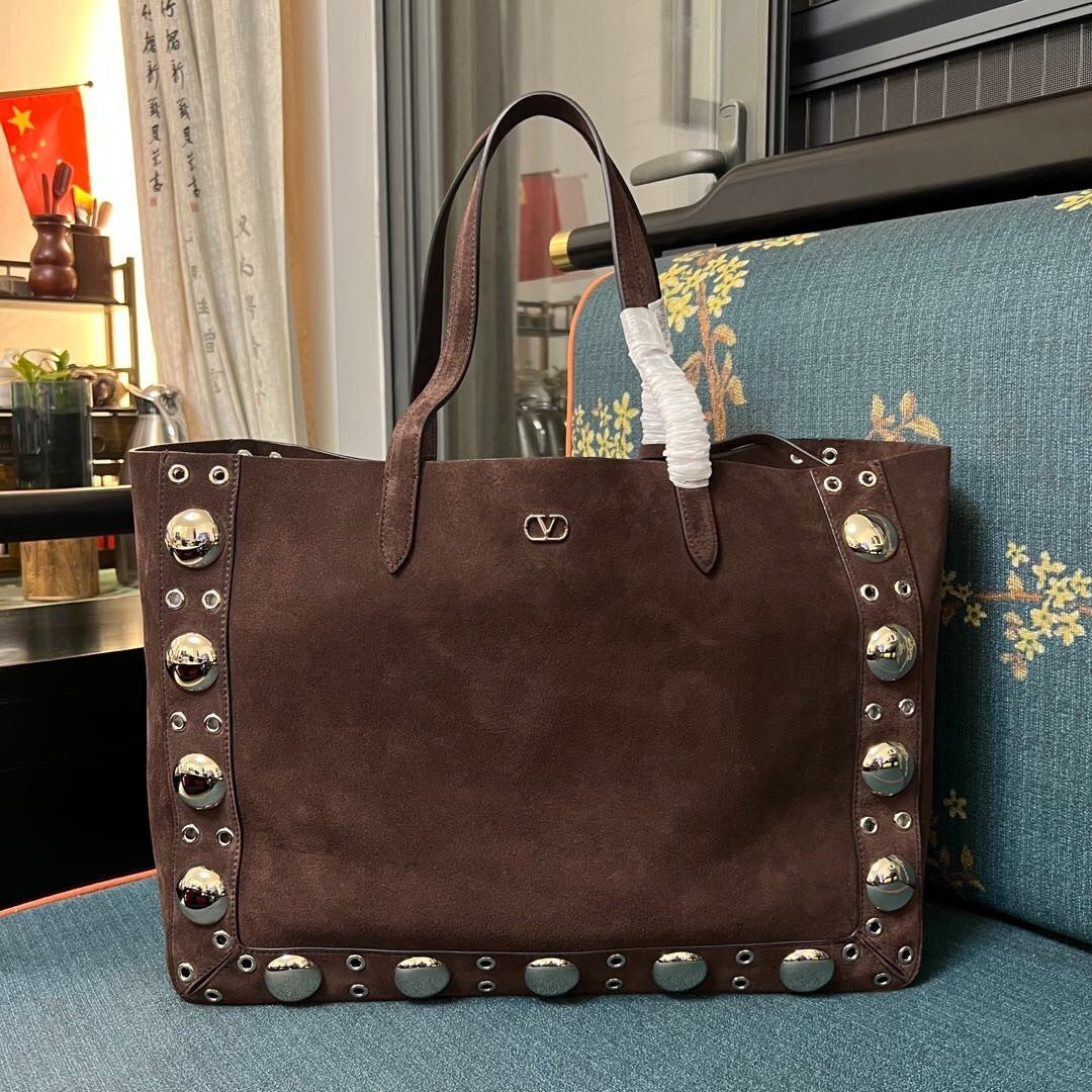 Suede Tote