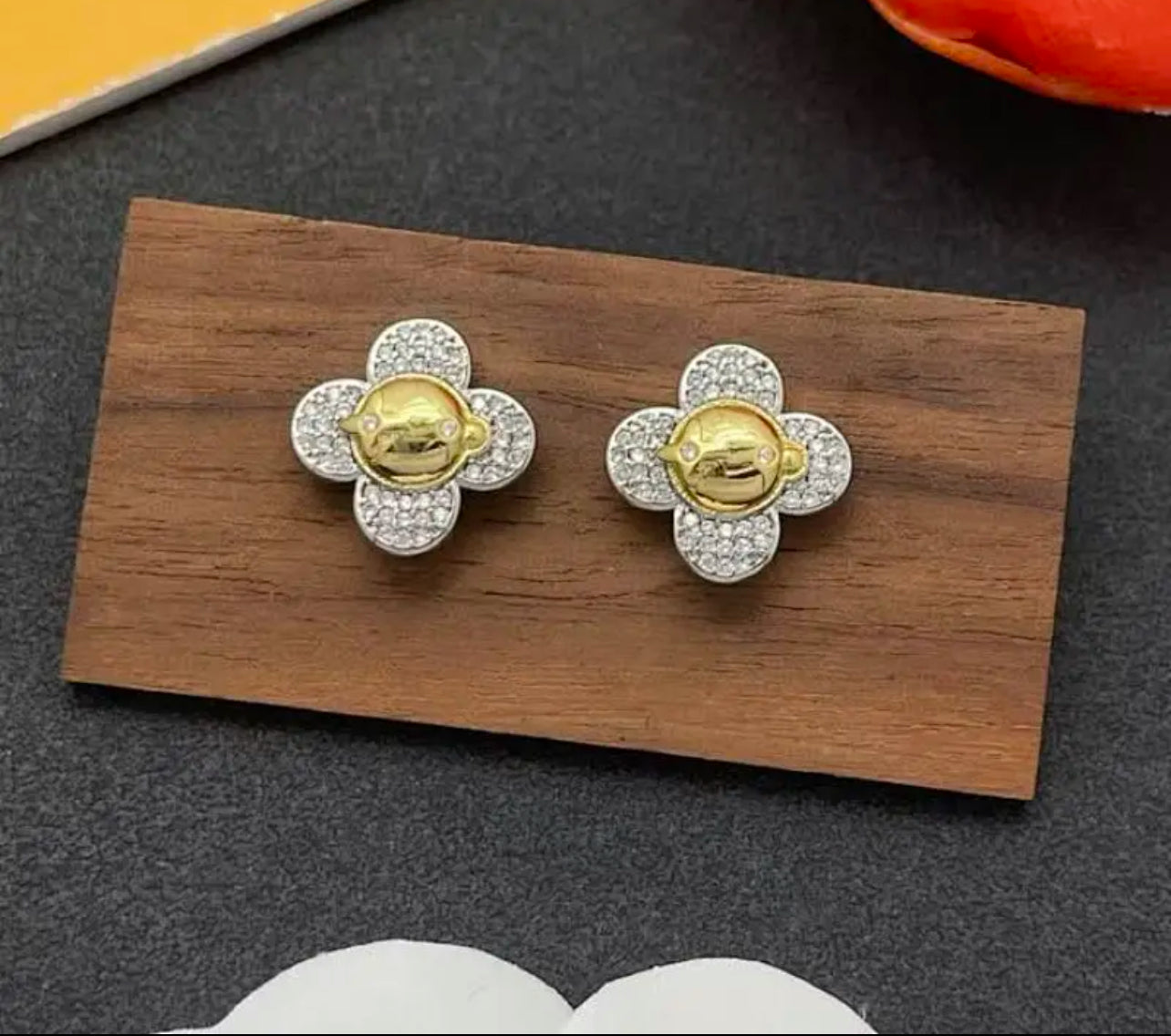 Logo Earrings