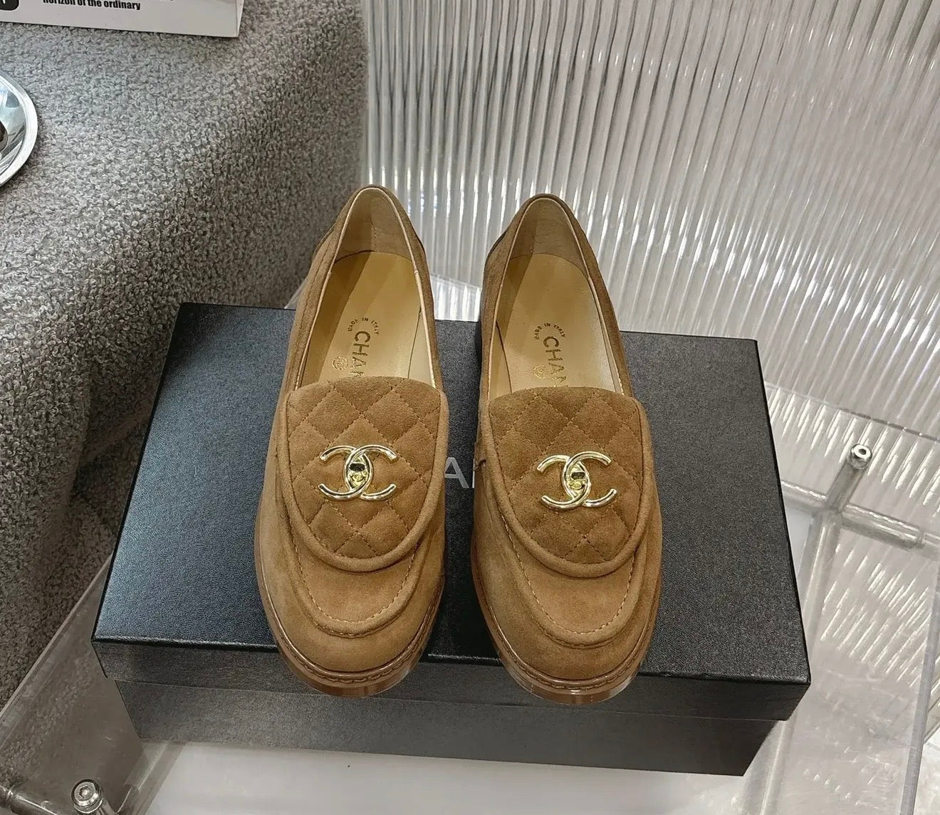 Suede Loafers
