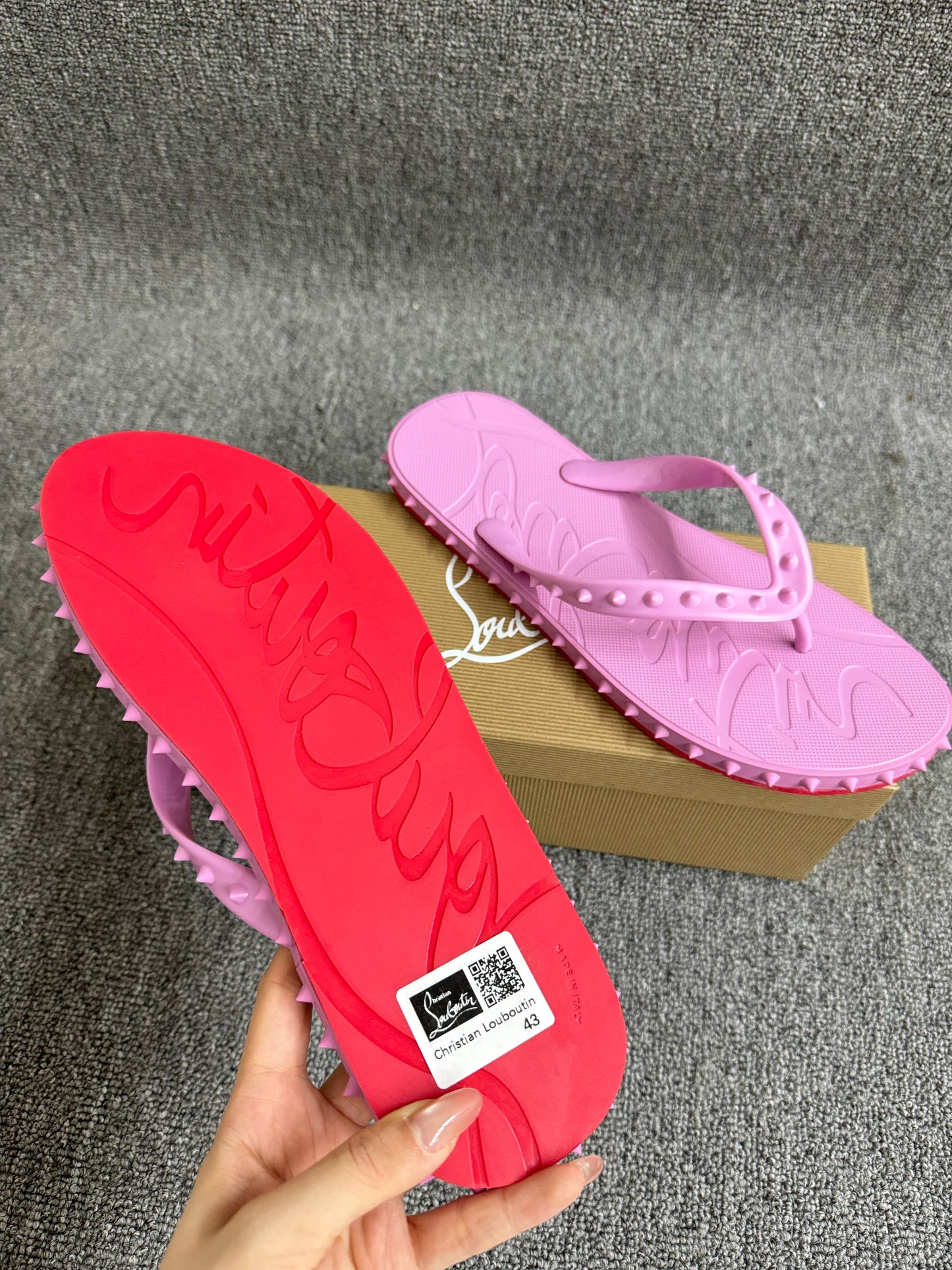 Loubi Flip Flops