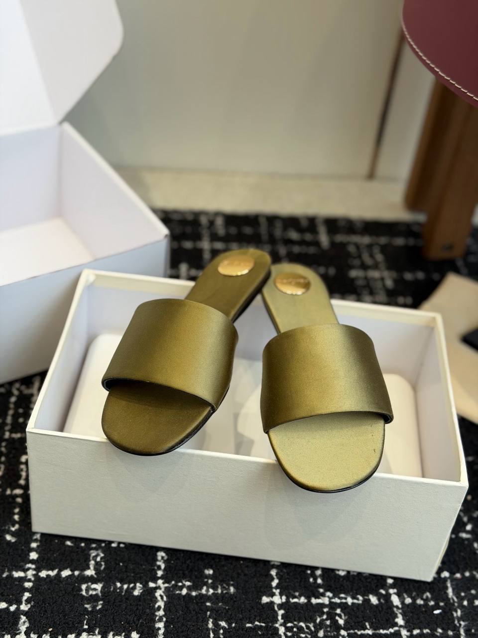 Satin Sandals