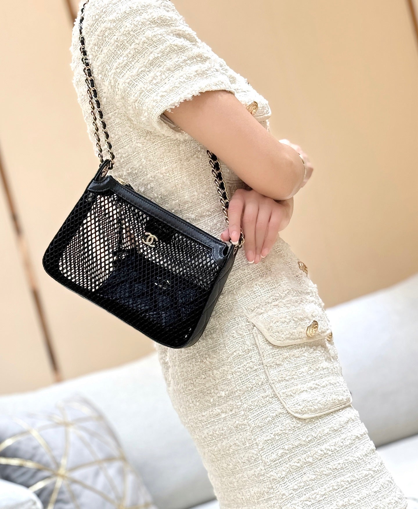 Mesh Chain Clutch