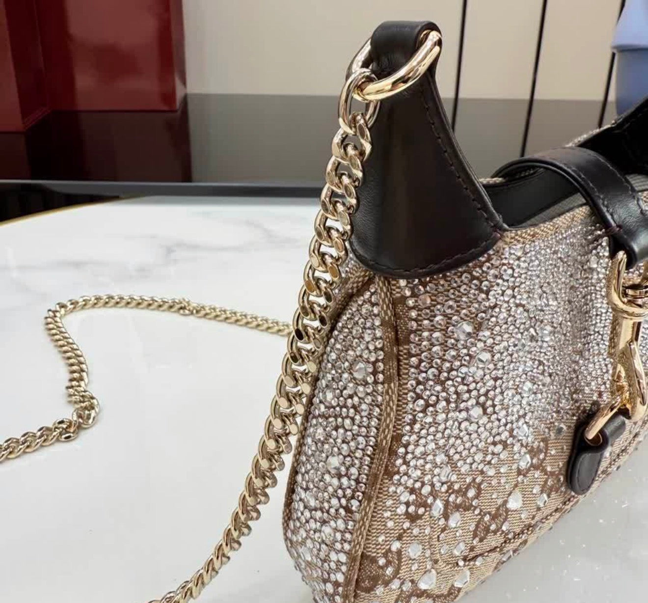 Crystal Jackie Bag