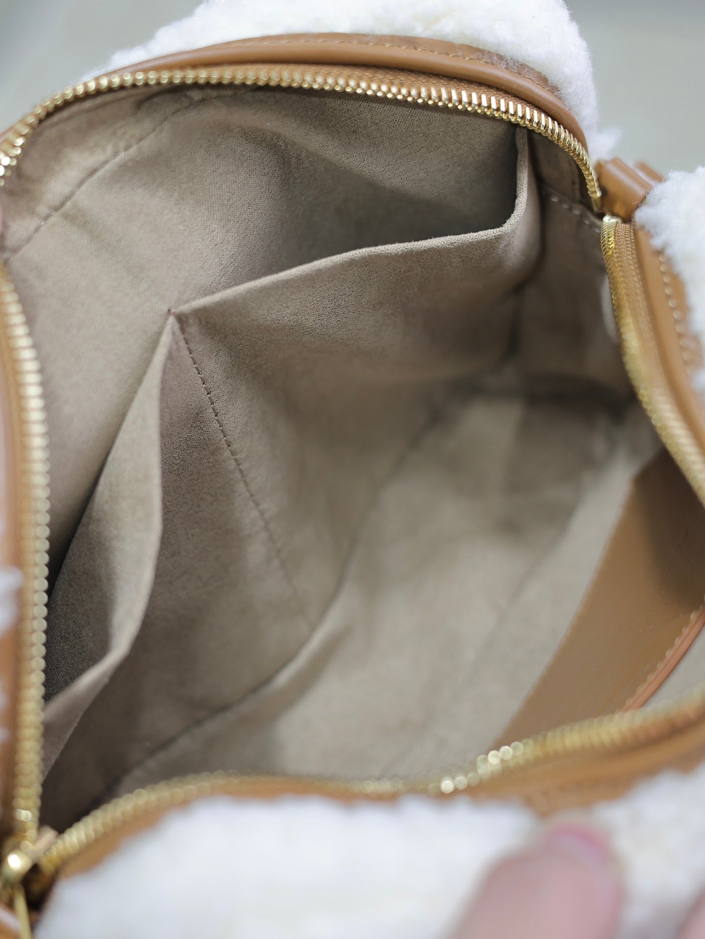 Shearling Lou Camera Bag