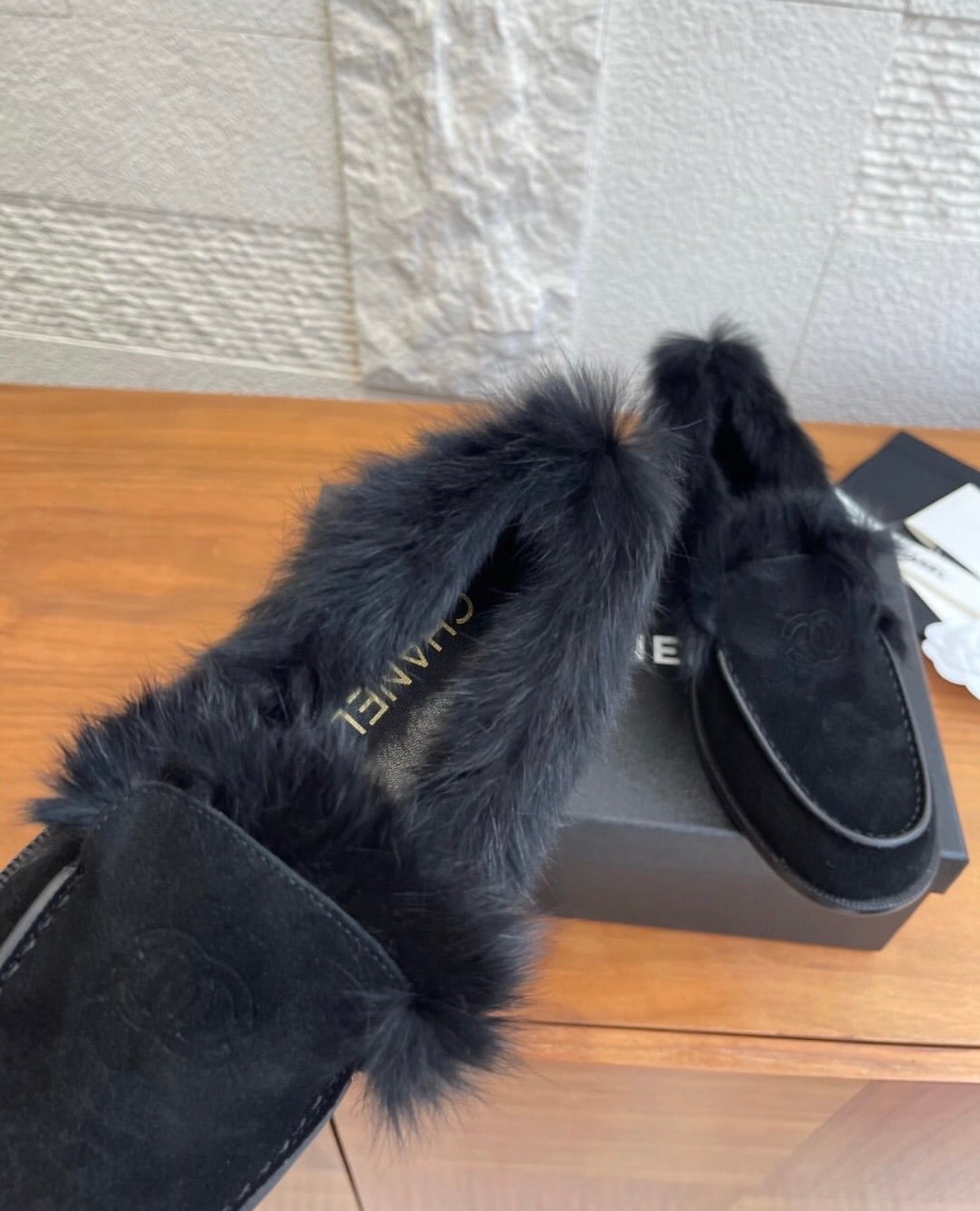 CC Fur Loafers
